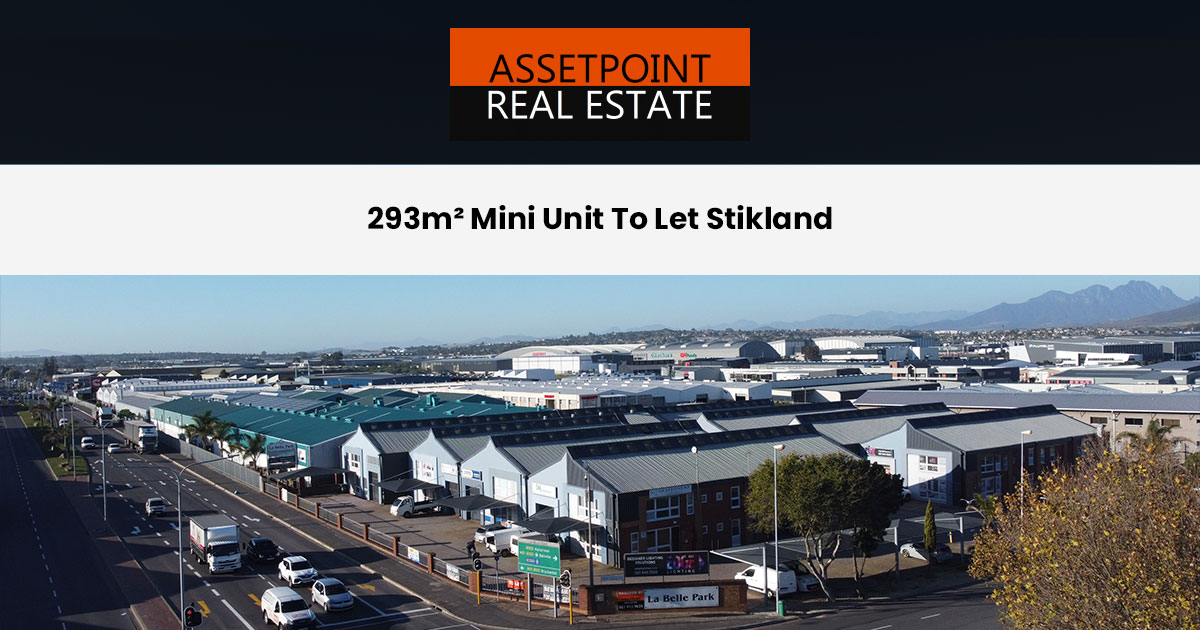 293m² Mini Unit To Let Stikland | Assetpoint