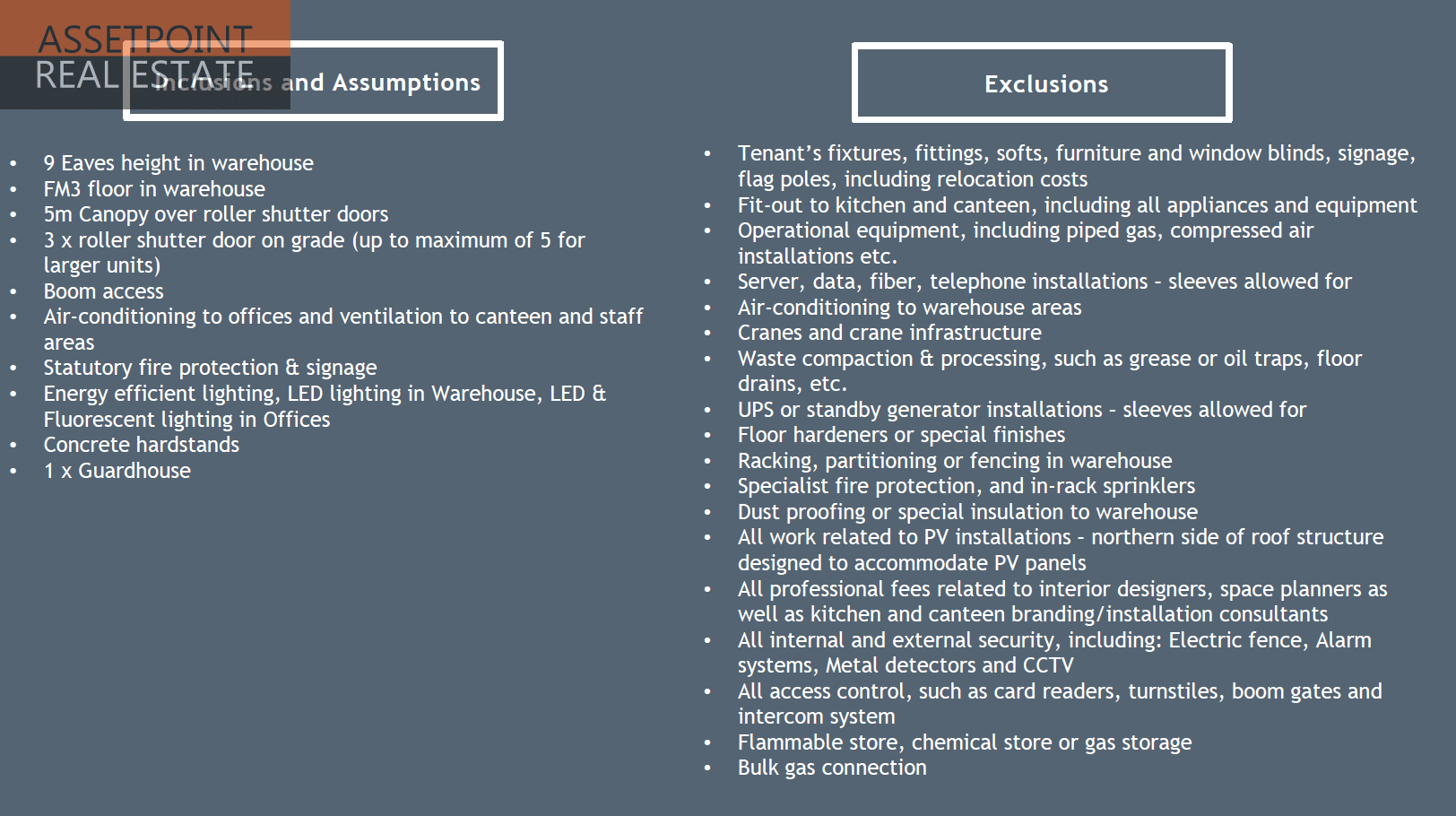 Arterial Industrial Estate - Assetpoint Real Estate